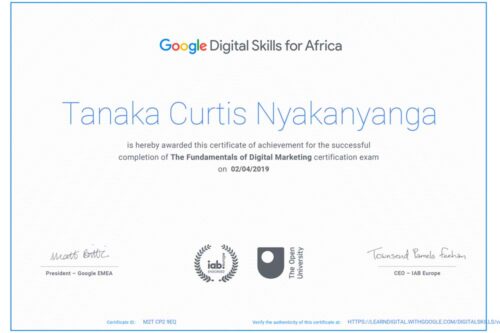 Google Fundamentals of Digital Marketing