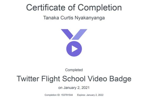 Twitter Flight School tanaka curtis nyakanyanga